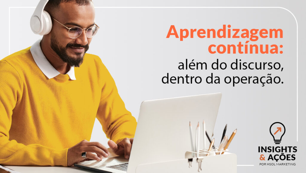 Educação Corporativa virou um termo confortável. Está em todo lugar. O problema começa quando ele fica restrito ao discurso. Empresas que desenvolvem de verdade não replicam conteúdos. Atualizam repertório, revisam decisões e ajustam práticas antes que o contexto as force a reagir. Quando a aprendizagem contínua entra na operação, ela deixa de ser promessa e passa a funcionar como mecanismo de adaptação. 📩 Na nova edição da Insights & Ações, falamos sobre por que aprender é o que mantém as empresas relevantes — sem romantização, sem fórmulas prontas e com foco no que realmente muda quando o aprendizado vira prática. 💡 Um conteúdo para quem já entendeu que aprendizagem contínua não é sobre treinar pessoas. É sobre desenvolver decisões.