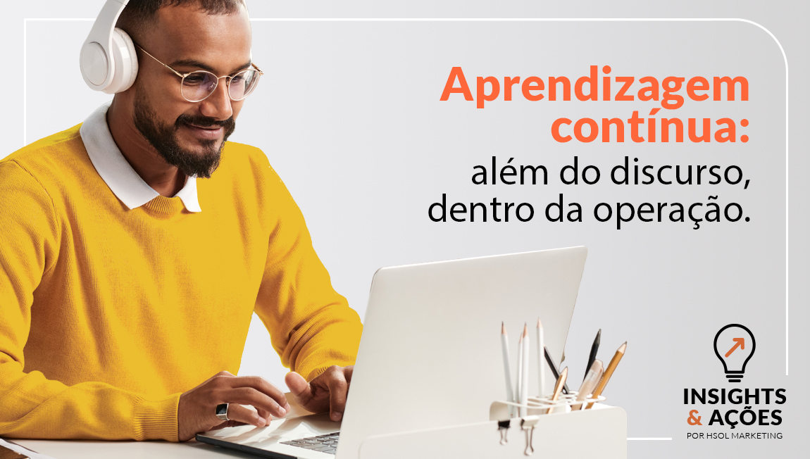 Educação Corporativa virou um termo confortável. Está em todo lugar. O problema começa quando ele fica restrito ao discurso. Empresas que desenvolvem de verdade não replicam conteúdos. Atualizam repertório, revisam decisões e ajustam práticas antes que o contexto as force a reagir. Quando a aprendizagem contínua entra na operação, ela deixa de ser promessa e passa a funcionar como mecanismo de adaptação. 📩 Na nova edição da Insights & Ações, falamos sobre por que aprender é o que mantém as empresas relevantes — sem romantização, sem fórmulas prontas e com foco no que realmente muda quando o aprendizado vira prática. 💡 Um conteúdo para quem já entendeu que aprendizagem contínua não é sobre treinar pessoas. É sobre desenvolver decisões.